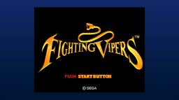 Fighting Vipers Title Screen